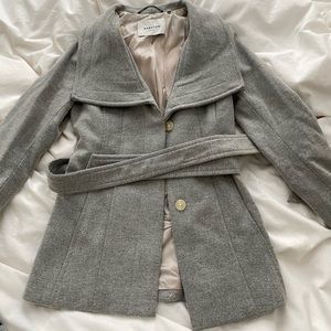 Light grey peacoat